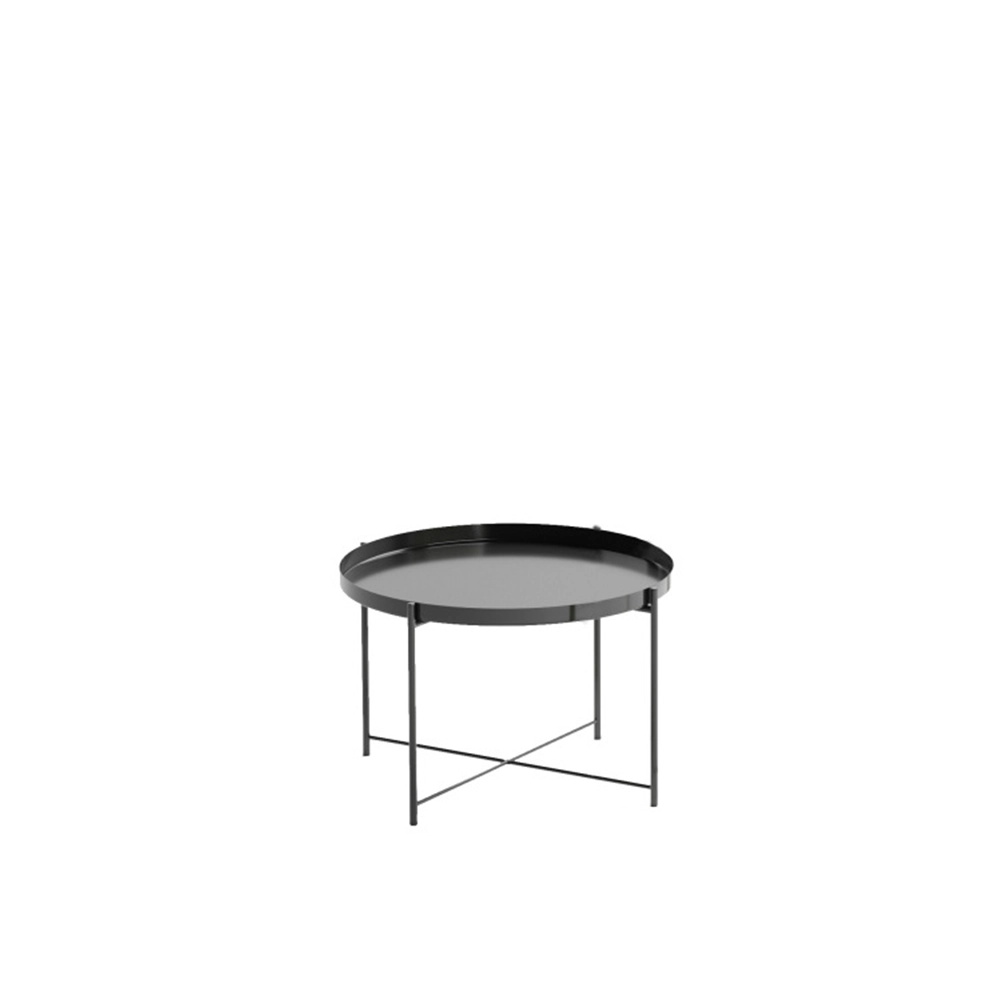 emile-2tb-table-basse-ronde-acier-epoxy-salon image 1