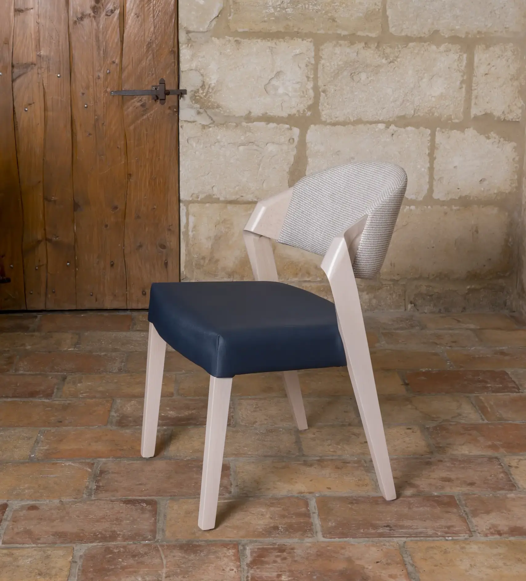 dlm-cr-ations-robin-1ch-chaise-dossier-arrondi-lisse image 3