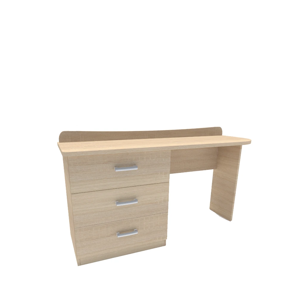 dlm-cr-ations-sonate-son-420-150-bureau-commode-3-tiroirs image 1