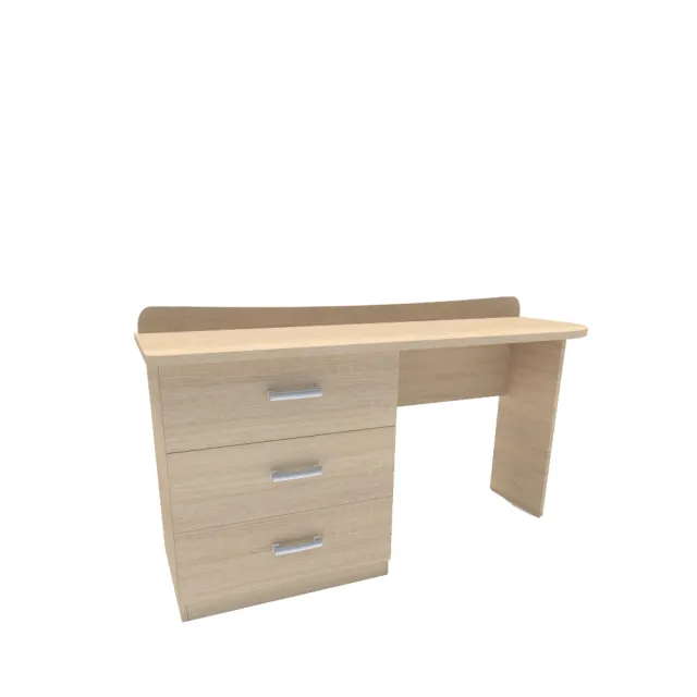 dlm-cr-ations-sonate-son-420-150-bureau-commode-3-tiroirs image 1