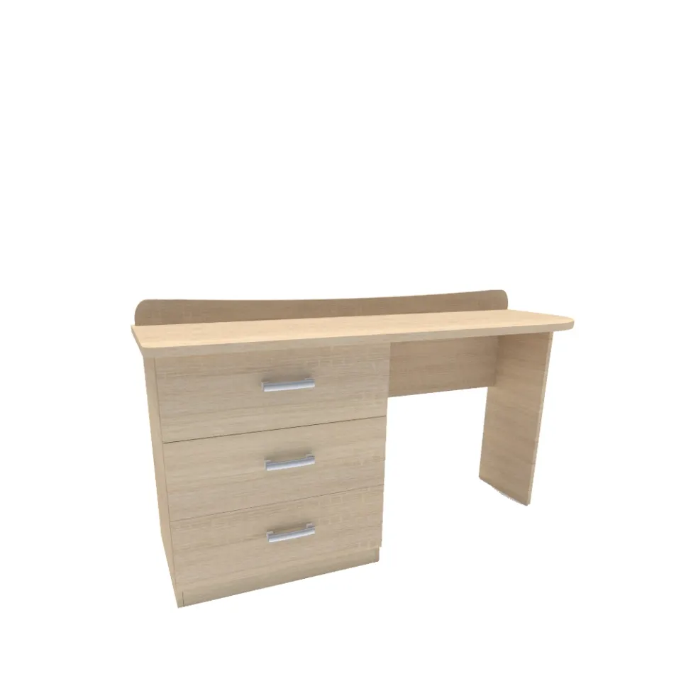 dlm-cr-ations-sonate-son-420-150-bureau-commode-3-tiroirs image 1