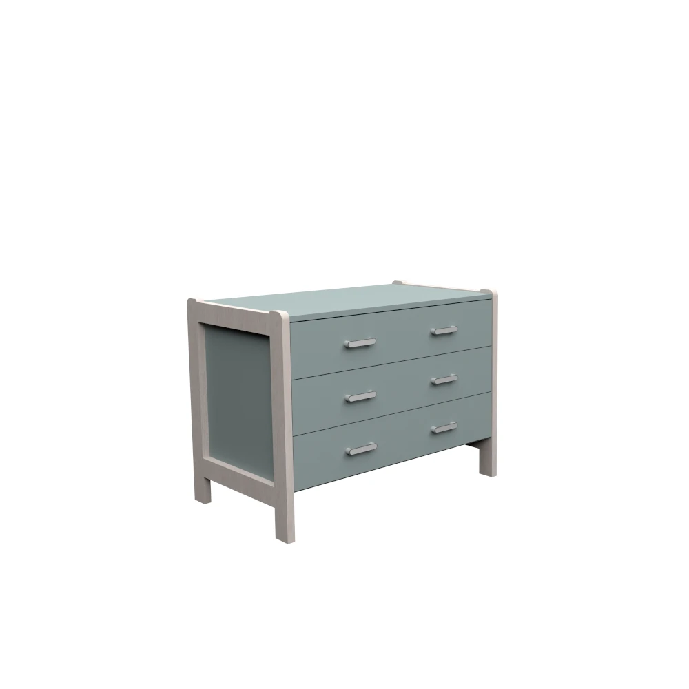 dlm-cr-ations-salerno-sal-723-commode-3-tiroirs-bois-massif image 1