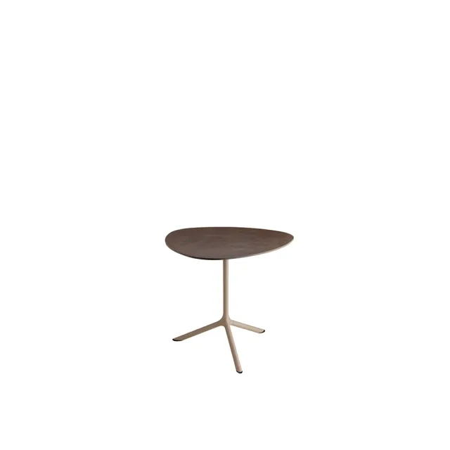 dlm-cr-ations-luis-1t-table-basse-trigone-acier-ext-rieur image 1
