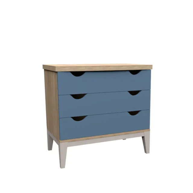 dlm-cr-ations-adagio-ad-700-commode-3-tiroirs-m-lamin image 1