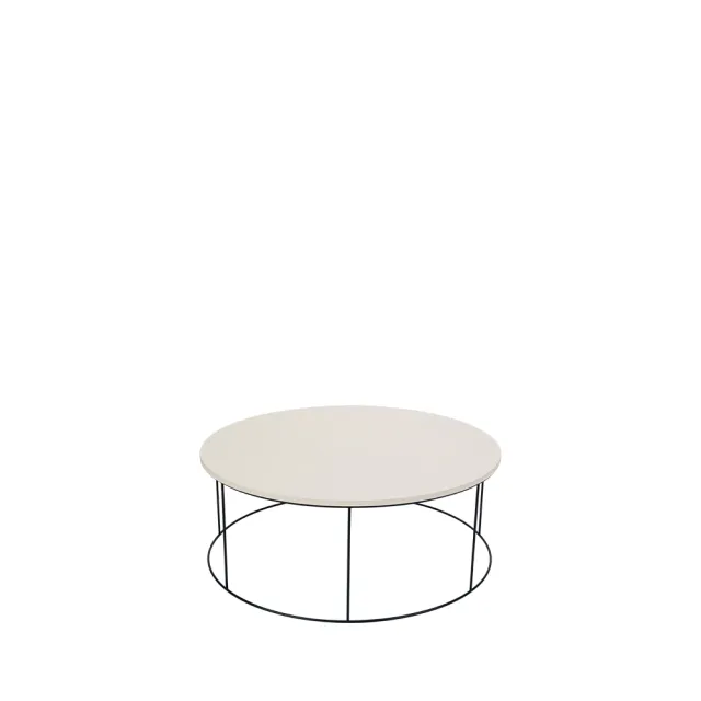 dlm-cr-ations-otto-2tb-table-ronde-pied-acier-chrom image 1