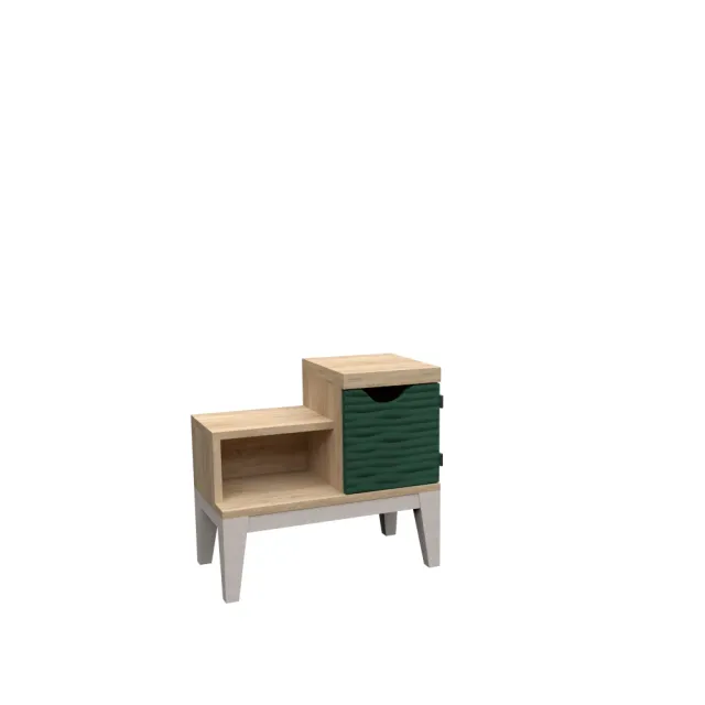 dlm-idavol-id-610-table-de-nuit-1-porte-1-niche image 1