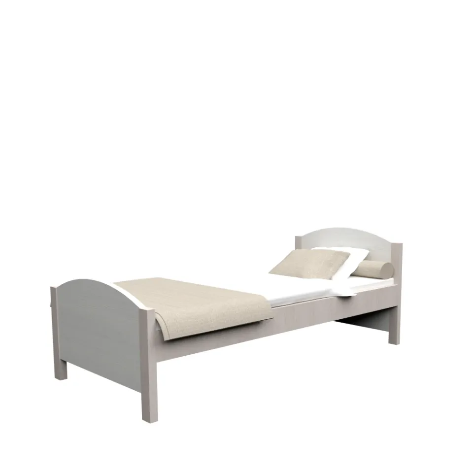 dlm-creations-salerno-lit-90x190-lit-h-tre-massif-4-pieds image 1