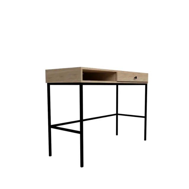 dlm-cr-ations-steel-1c-1t-console-1-tiroir-m-lamin image 1