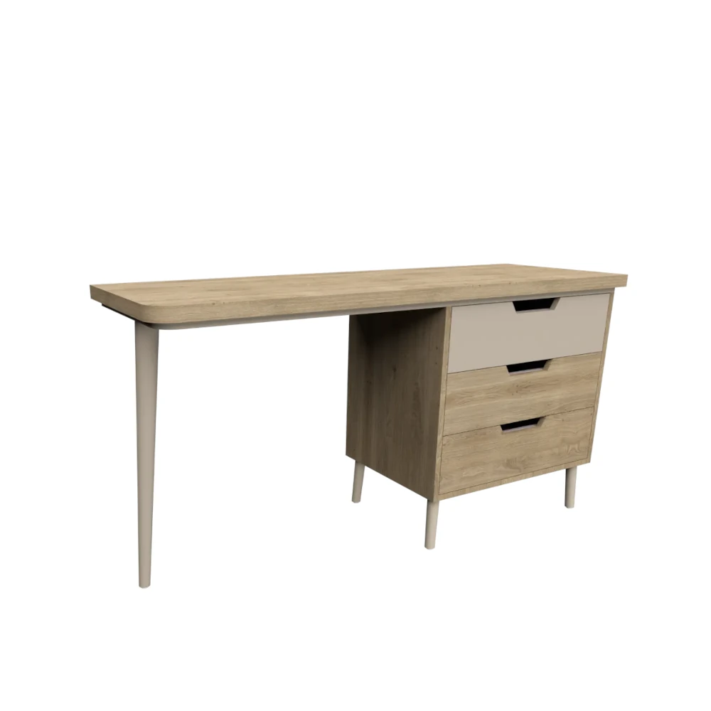 dlm-creations-alban-al-400-150-bureau-commode-3-tiroirs-m-lamin image 1