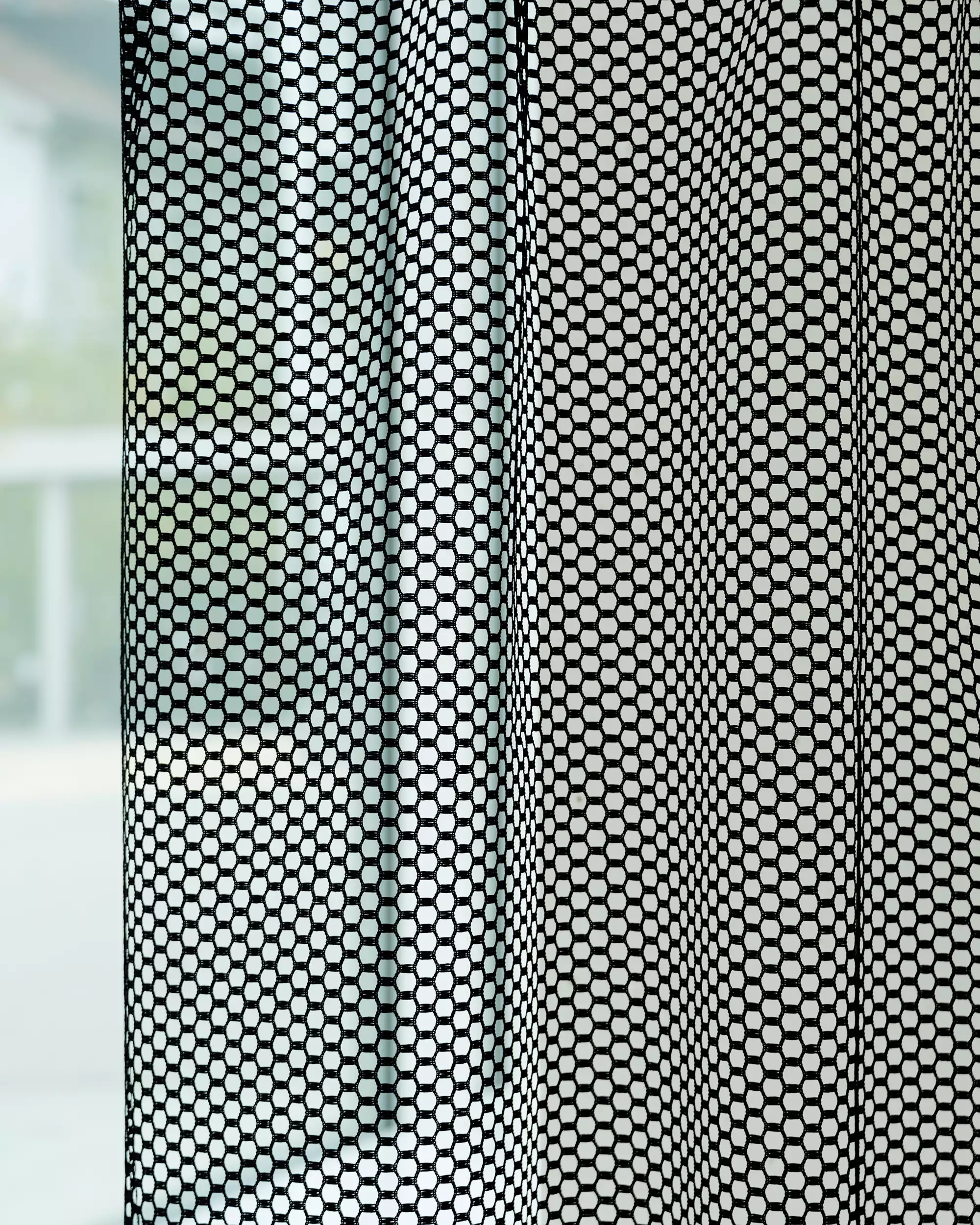 acousticpearls-globe-tissu-rideau-transparent-maille image 1