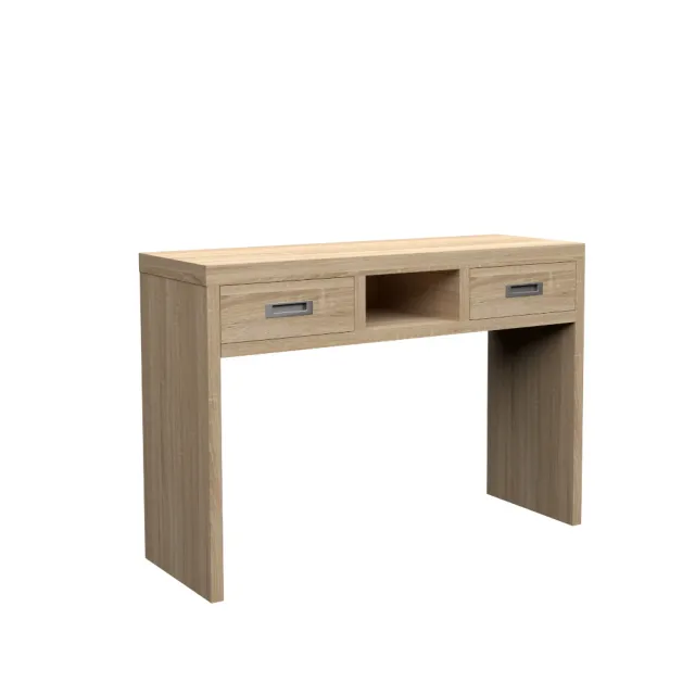 dlm-cr-ations-atlanta-at-c-2t-1n-console-2-tiroirs-1-niche image 1