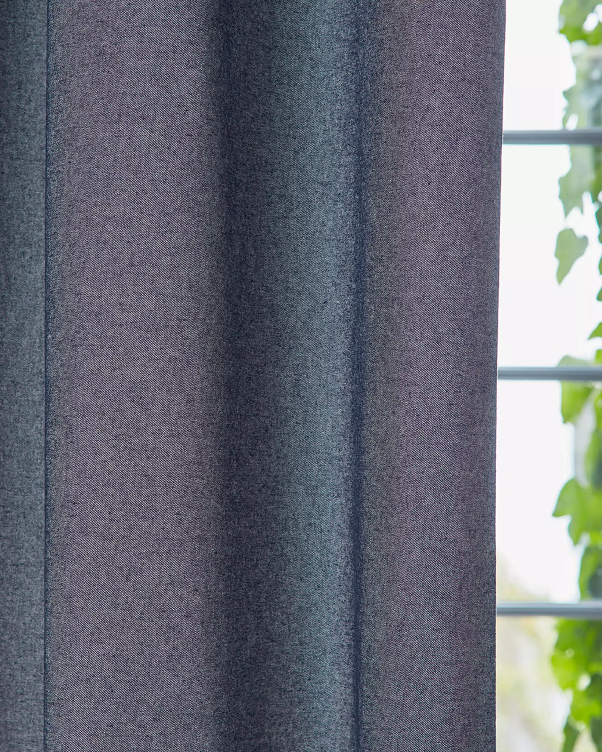 acousticpearls-denim-tissu-rideau-aspect-jean-recycl image 1