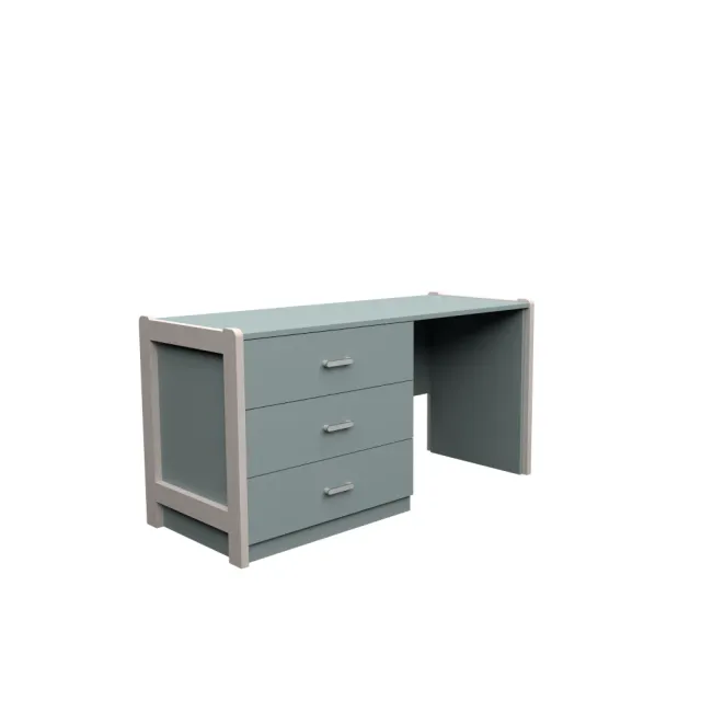 dlm-cr-ations-salerno-sal-450-150-bureau-3-tiroirs image 1