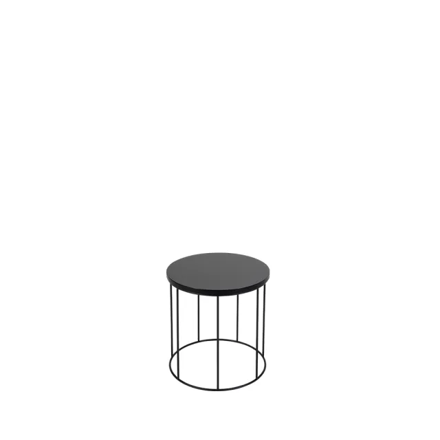 dlm-cr-ations-otto-1tb-table-ronde-pied-chrom image 1