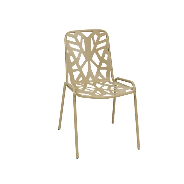 dlm-cr-ations-reflex-1ch-chaise-m-tal-ajour-empilable image 1