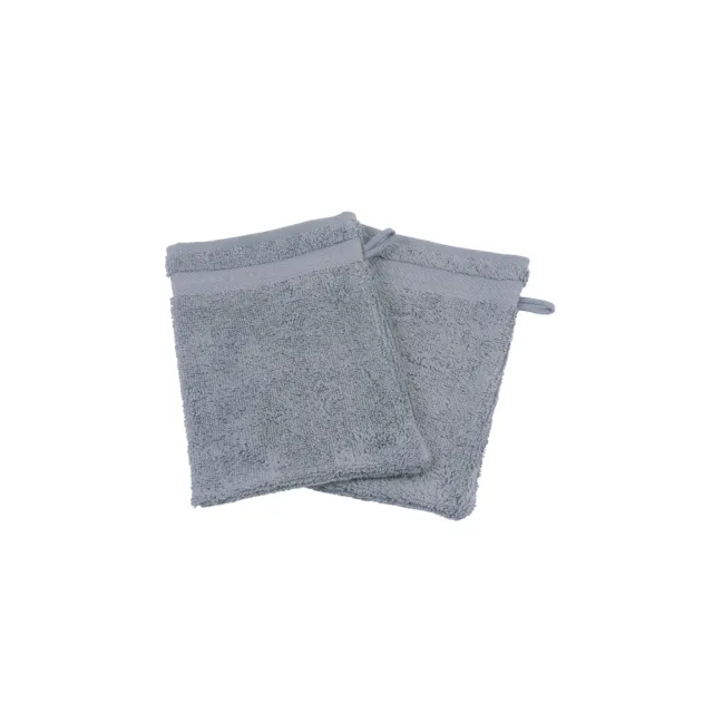 dlm-creations-gant-pastel-avec-attache-gant-de-toilette-blanc-15x21 image 1