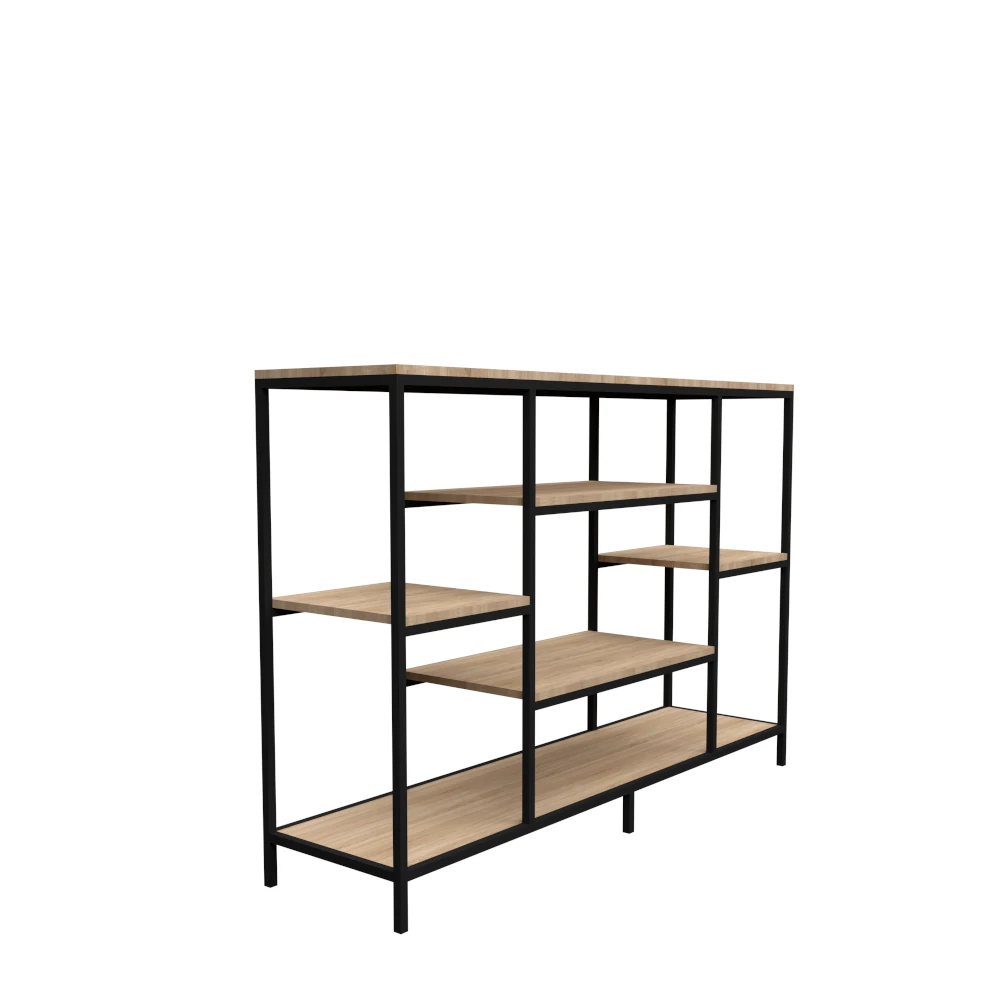 dlm-cr-ations-steel-buffet-tag-res-m-lamin-pi-tement-m-tal image 1