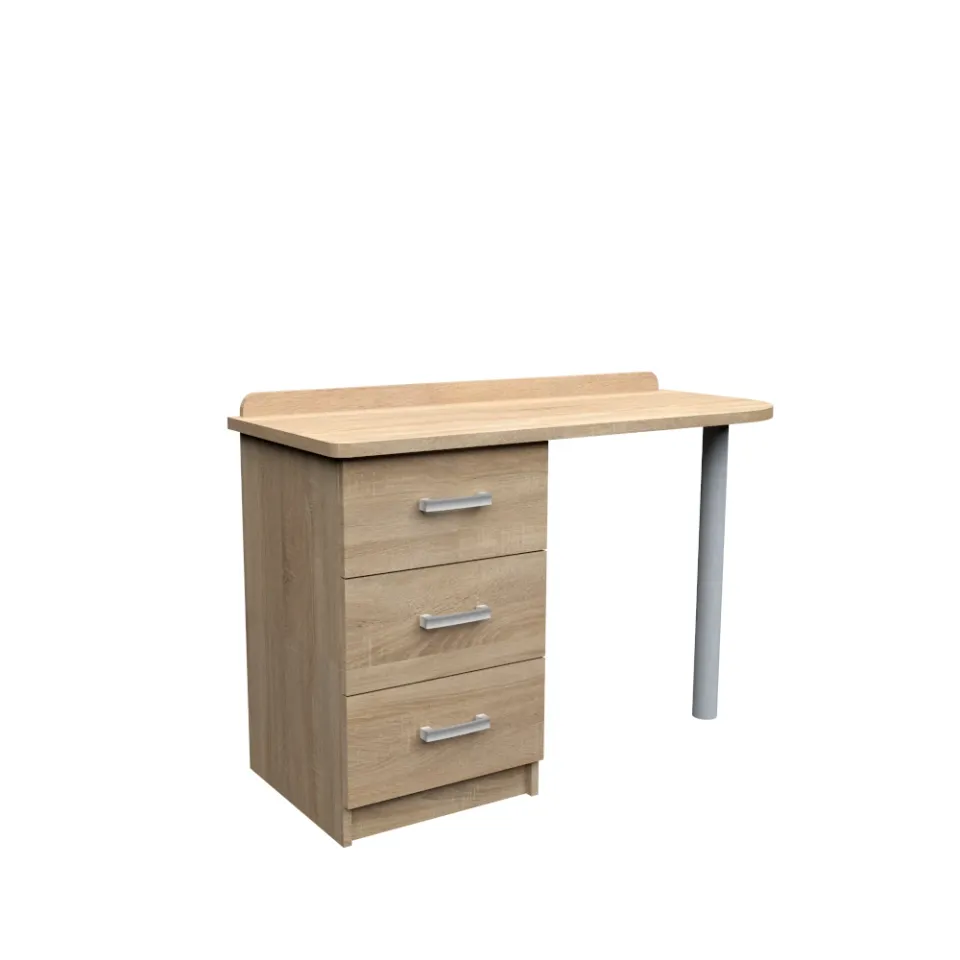 dlm-cr-ations-sonate-son-410-120-bureau-commode-3-tiroirs image 1