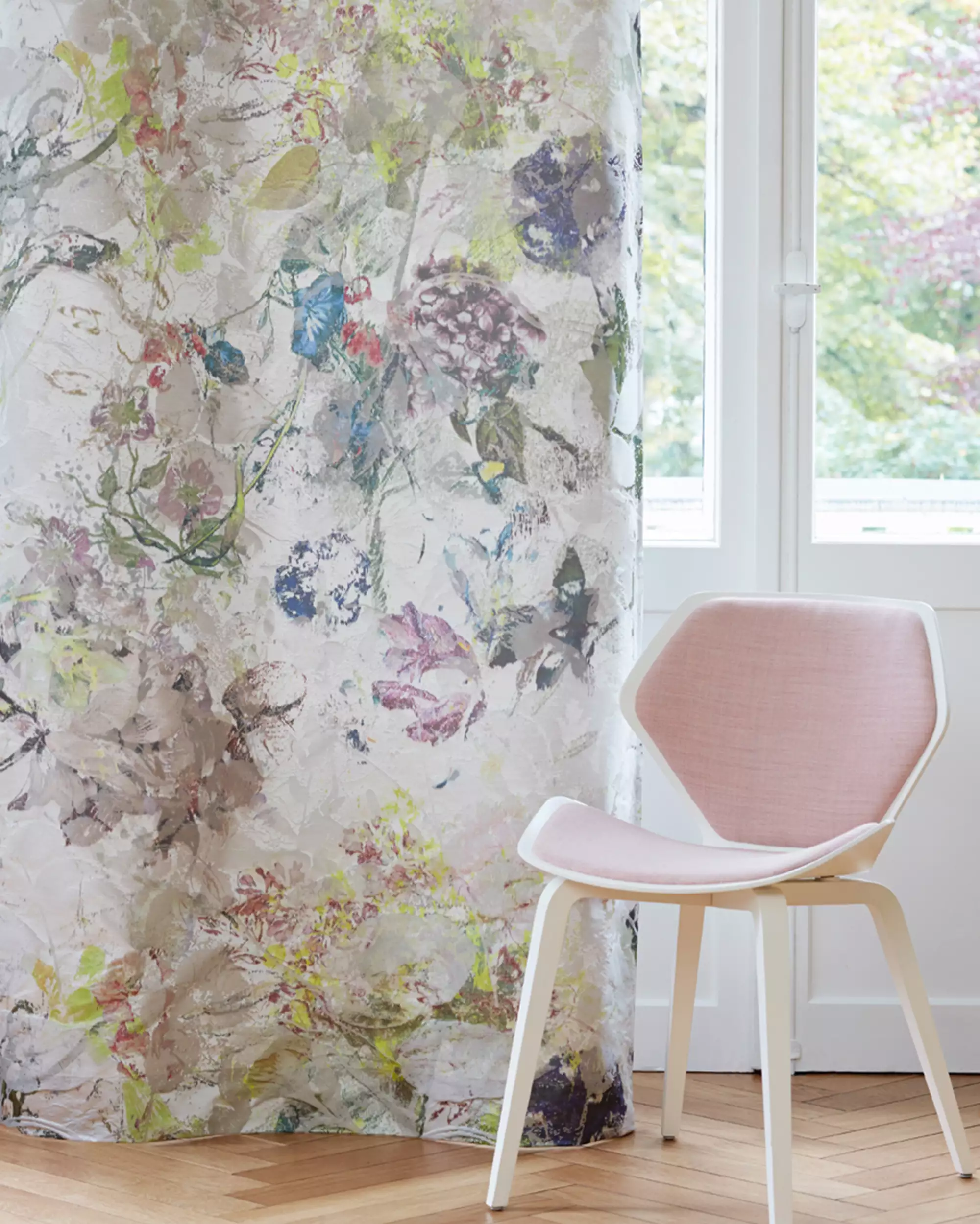acousticpearls-artemisia-tissu-rideau-jacquard-fleuri-opaque image 2