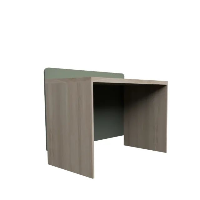 dlm-cr-ations-look-lk-210-bureau-m-lamin-sans-tiroir image 1