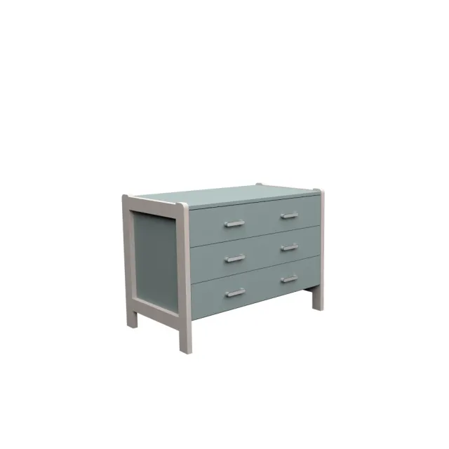 dlm-cr-ations-salerno-sal-723-commode-3-tiroirs-bois-massif image 1