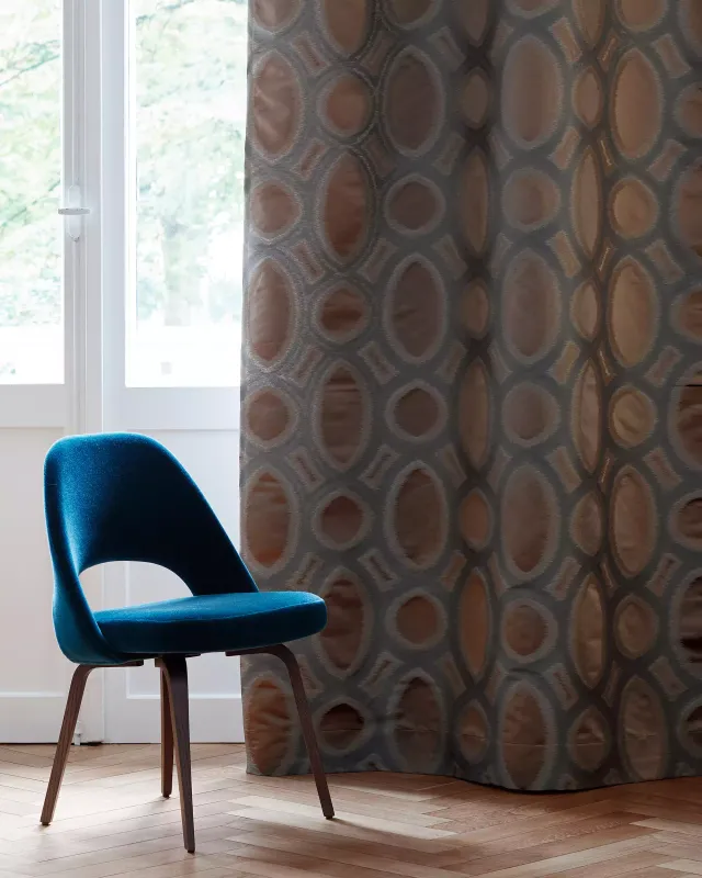 acousticpearls-orfeo-tissu-rideau-jacquard-motif-ronds image 1
