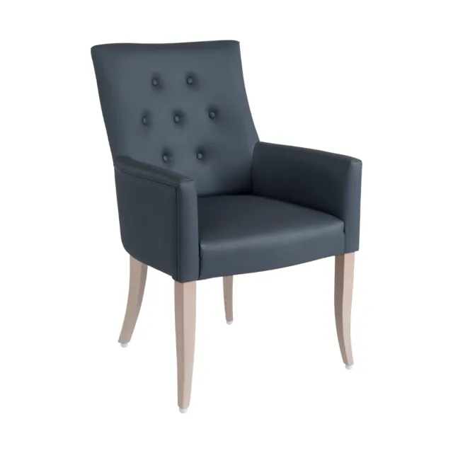 dlm-cr-ations-amboise-1br-4p-fauteuil-dossier-haut-boutons image 1