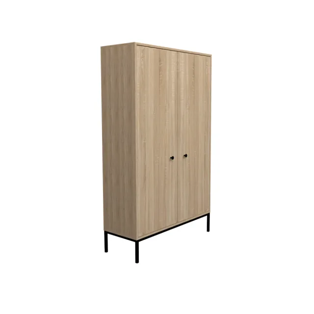 dlm-cr-ations-steel-armoire-2p-2-portes-m-lamin image 1
