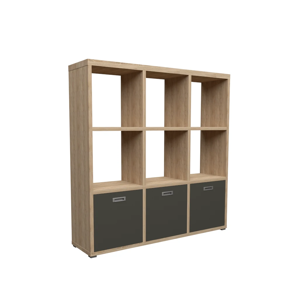 dlm-atlanta-at-6e-3p-meuble-haut-3-portes-6-niches image 1