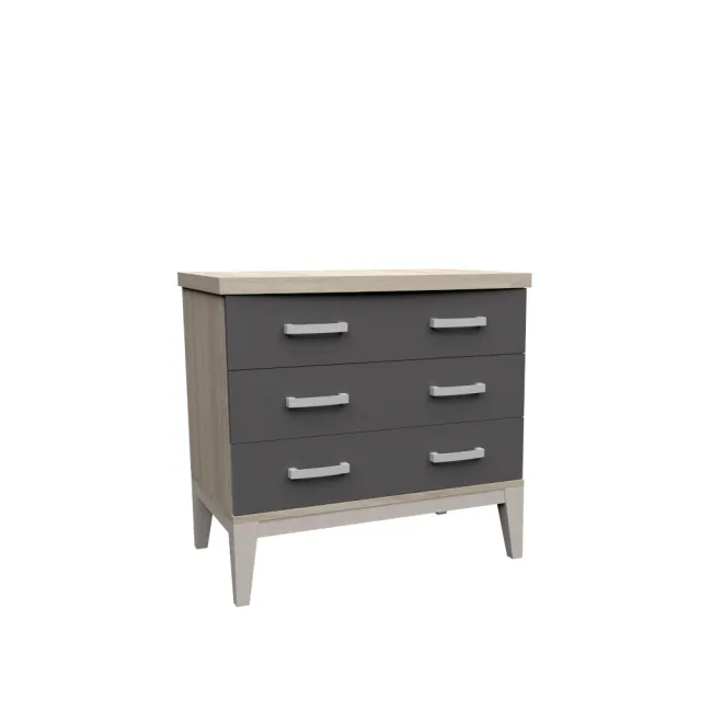 dlm-cr-ations-django-dj-700-commode-3-tiroirs-amortis image 1