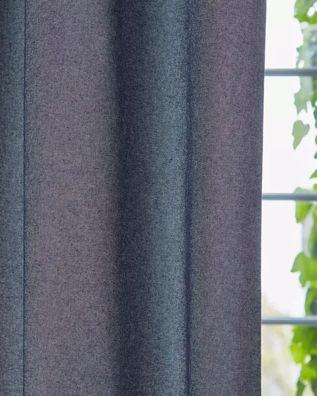 acousticpearls-denim-tissu-rideau-aspect-jean-recycl image 1