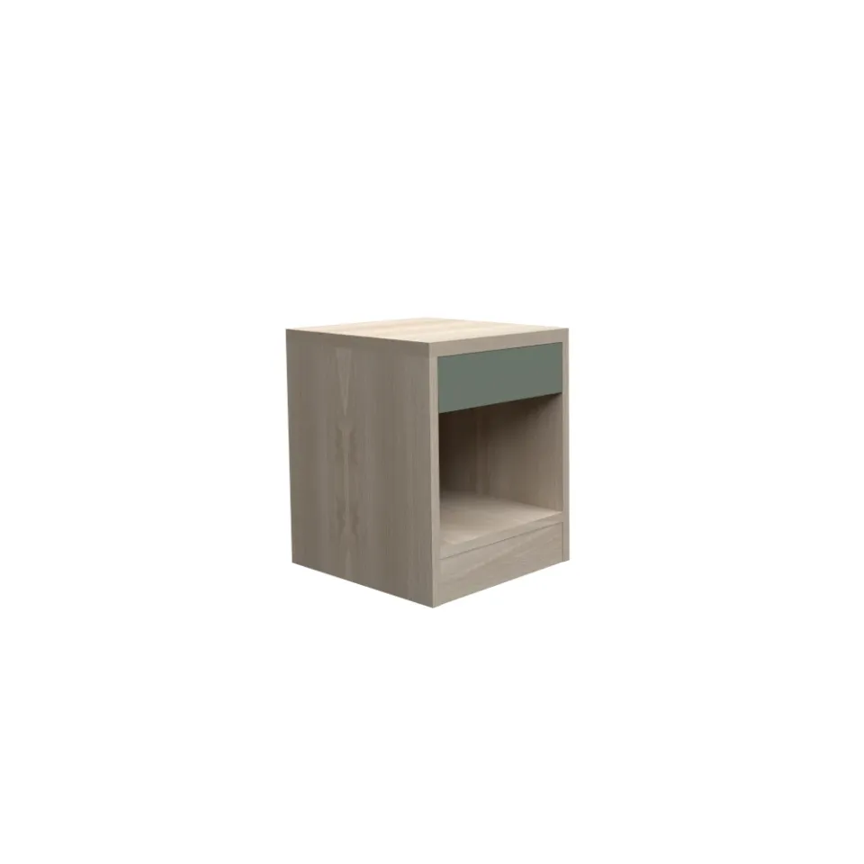 dlm-cr-ations-look-lk-610-chevet-1-tiroir-m-lamin image 1