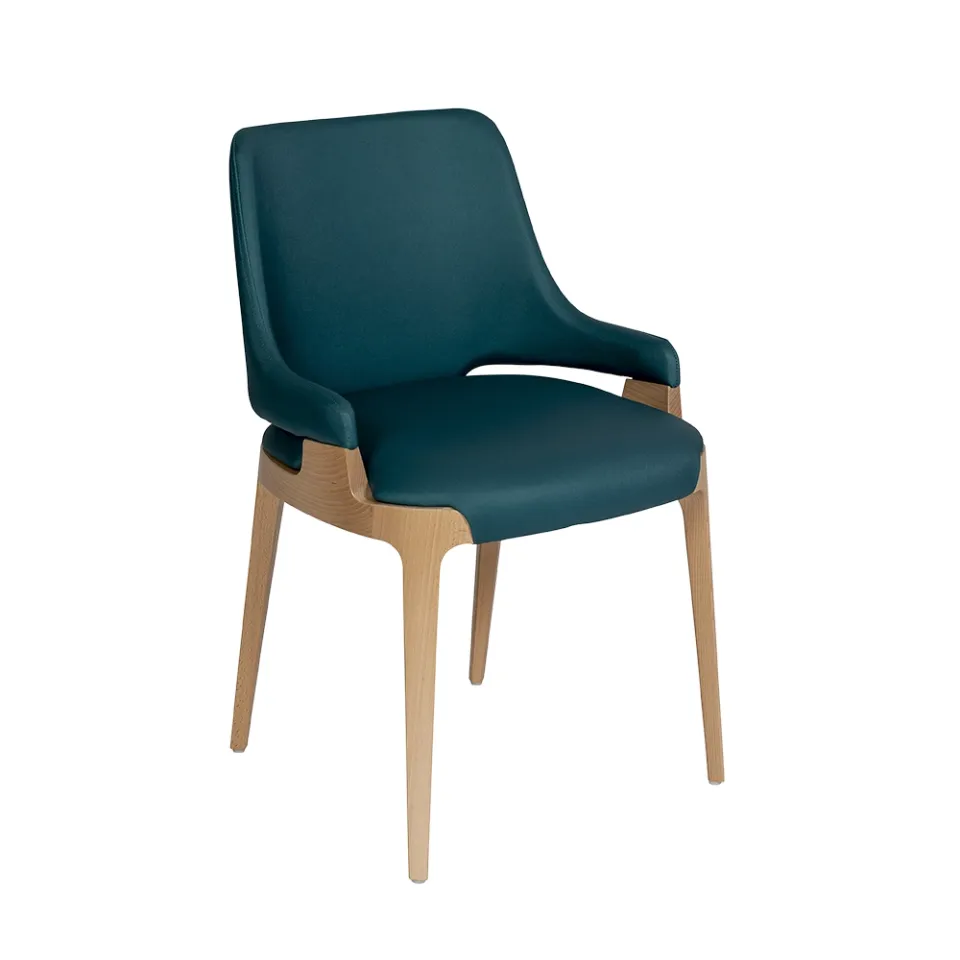 dlm-cr-ations-carl-1ch-chaise-coque-dossier-confortable image 1