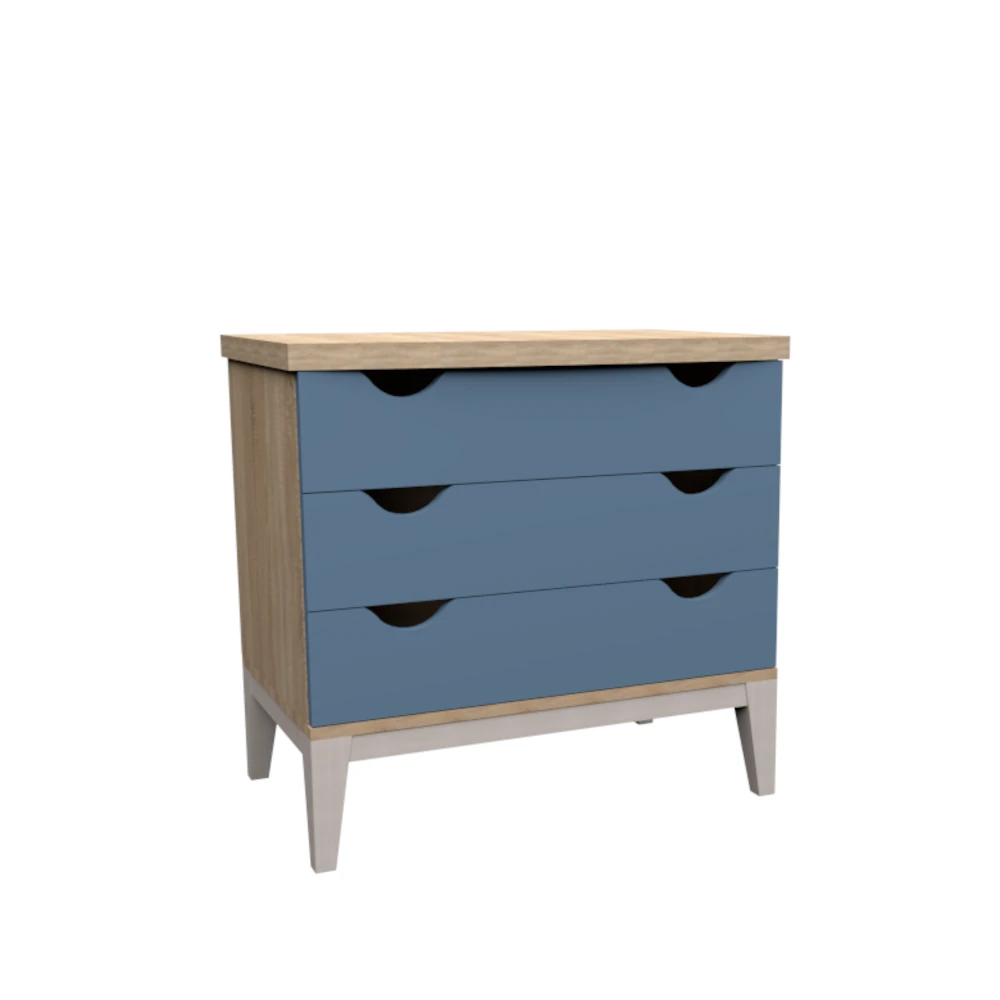 dlm-cr-ations-adagio-ad-700-commode-3-tiroirs-m-lamin image 1