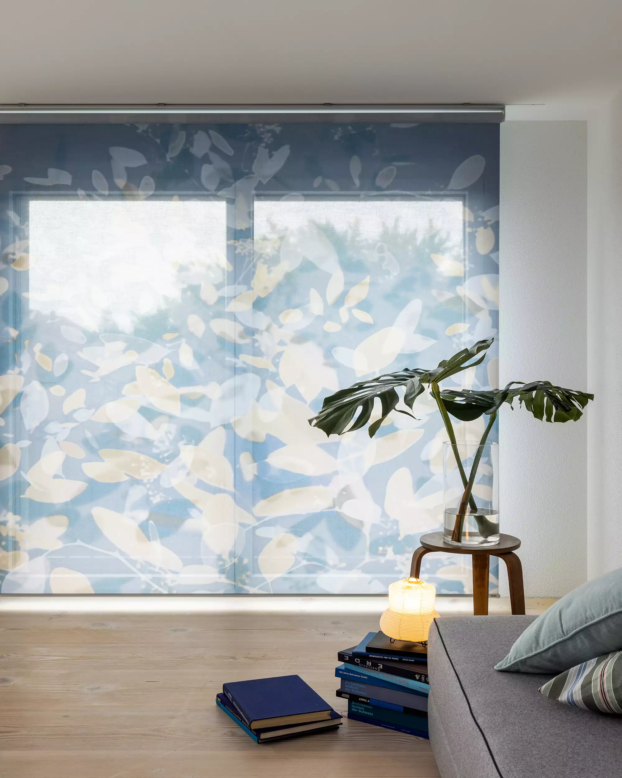 acousticpearls-lior-r-tissu-store-motif-branches-bleu-nuit image 3