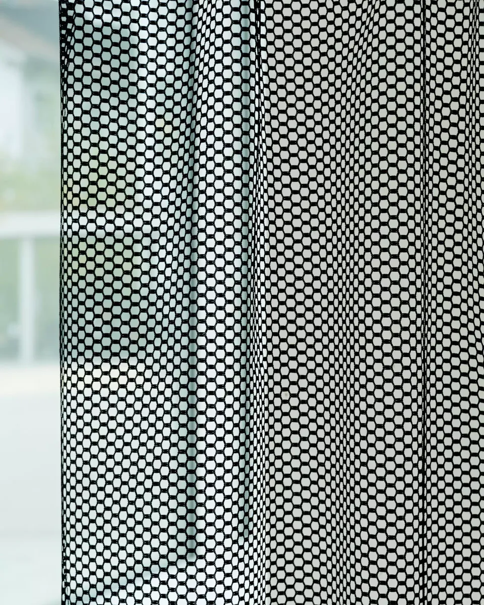 acousticpearls-globe-tissu-rideau-transparent-maille image 1
