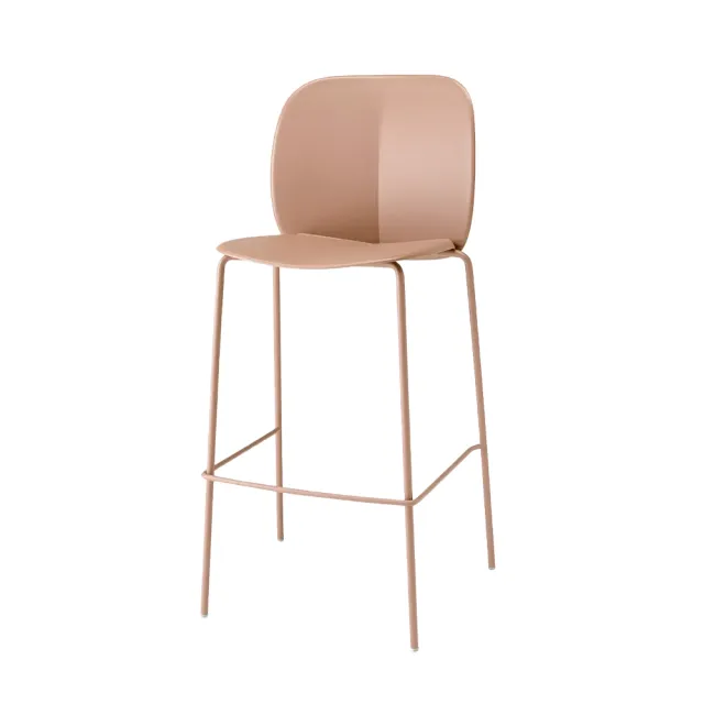 dlm-creations-belize-1tab-tabouret-haut-coque-4-pieds-acier image 1