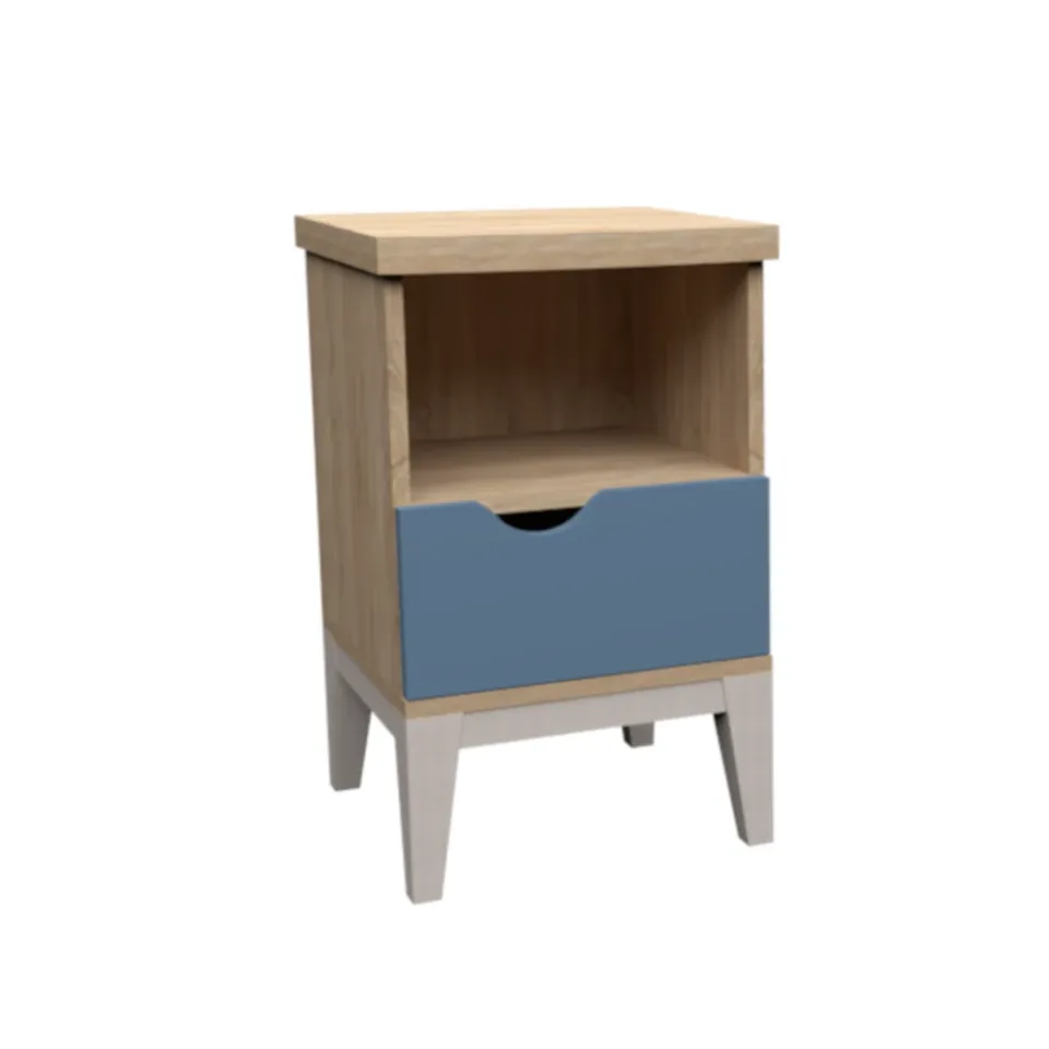 dlm-cr-ations-adagio-ad-650-chevet-1-tiroir-niche image 1