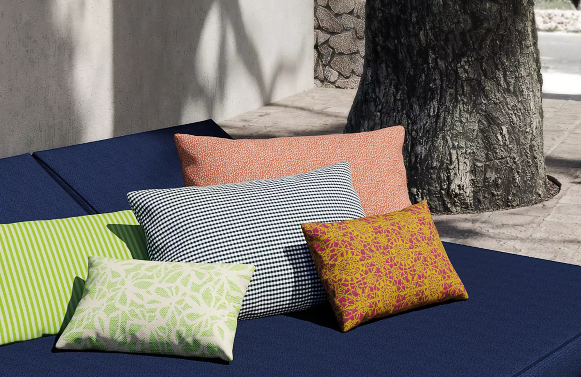 acousticpearls-outdoor-peru-tissu-d-ameublement-outdoor-pois image 3