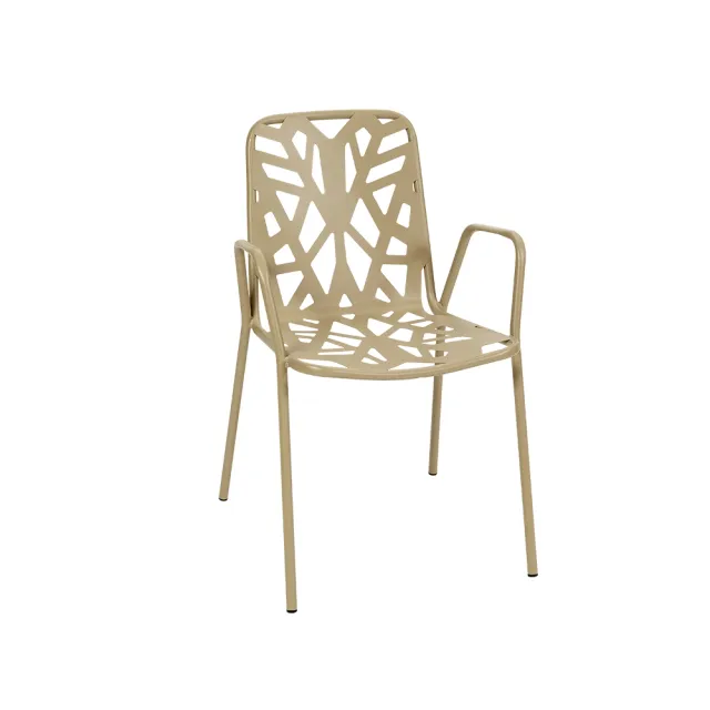 dlm-cr-ations-reflex-1br-chaise-m-tal-ajour-accoudoirs image 1